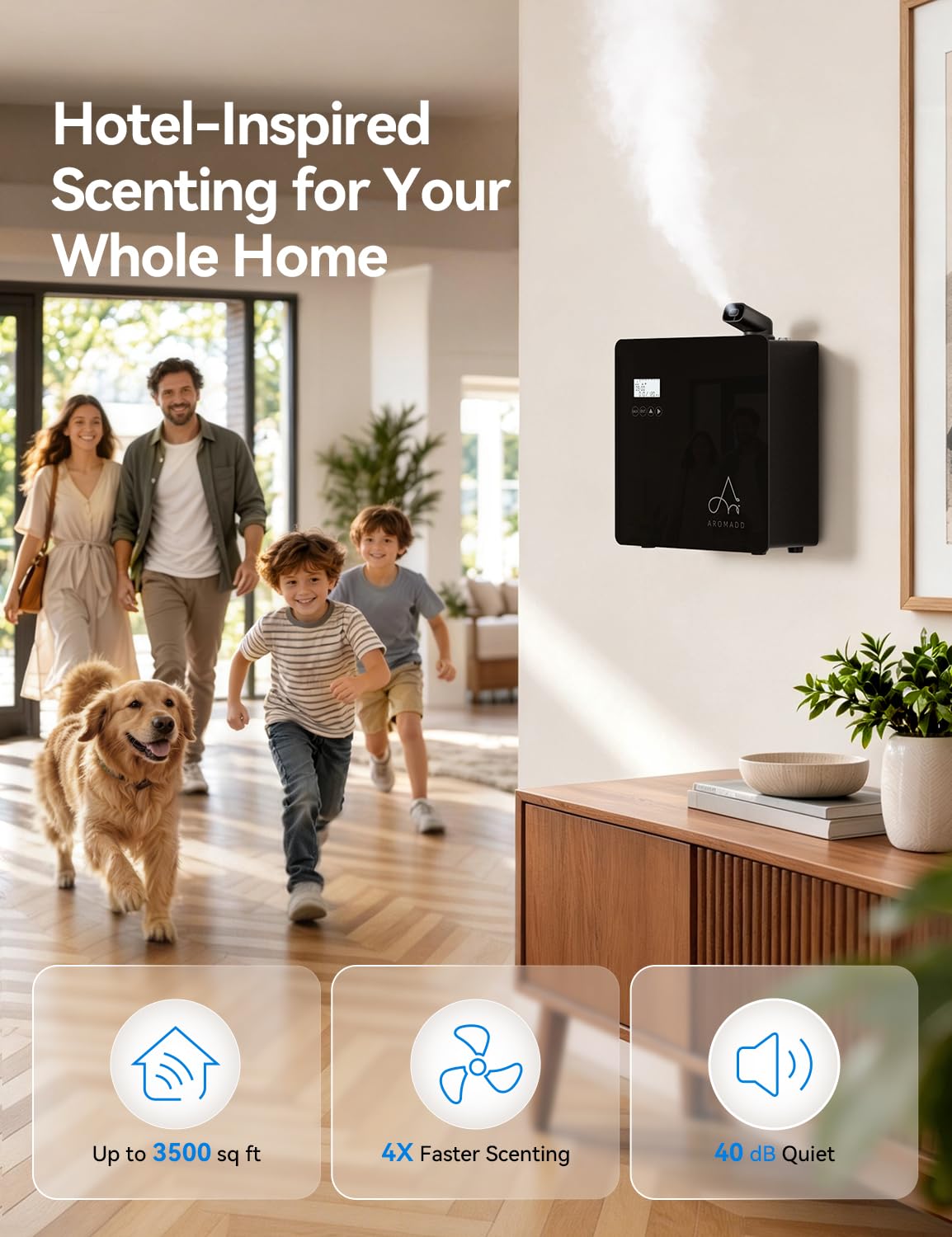 3500 Sq.Ft Smart Scent Diffuser - HVAC System