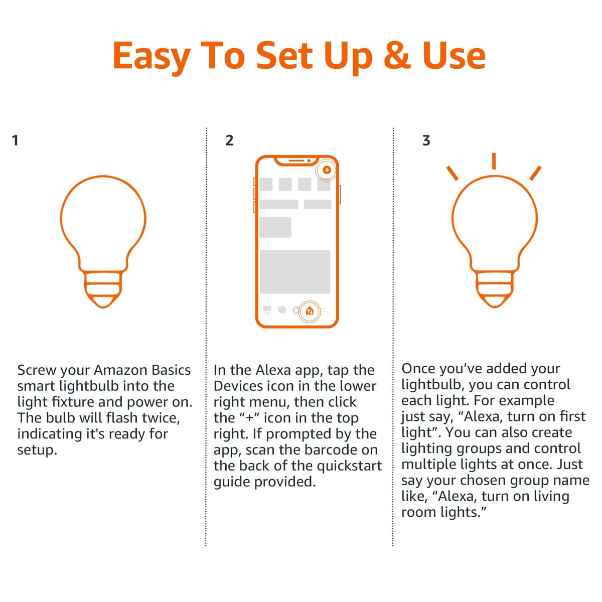 Echo Show 8 with Amazon Basics Smart Color Bulb