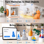 TINA2C 3D Printer Beginner Friendly, Easy-Ready to Print in 5 Mins
