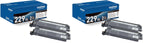 Brother Genuine TN2294PK Standard Yield 4-Pack Printer Toner Cartridges - Black, Cyan, Magenta, Yellow Toner Multipack