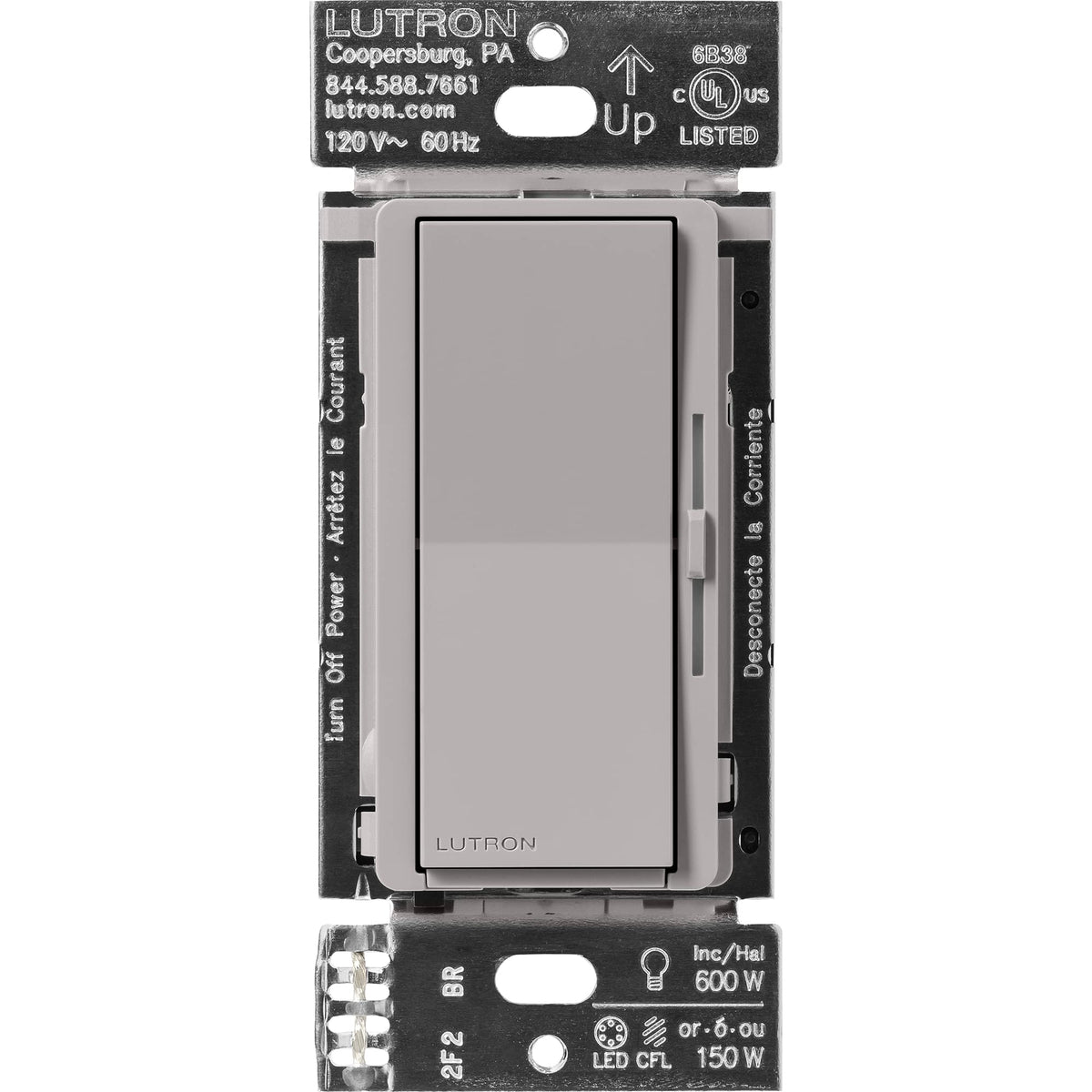Lutron Caseta Diva Smart Dimmer Starter Kit; Dimmer, Hub, Remote, & More