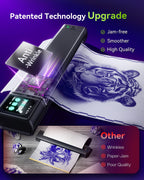 Phomemo M08F Plus Touchscreen Tattoo Stencil Printer, Bluetooth, Thermal