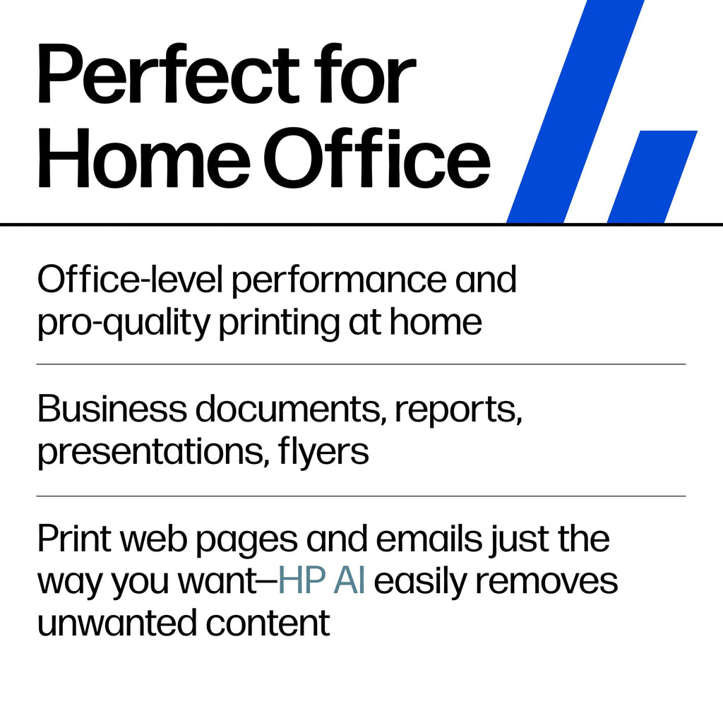 HP OfficeJet Pro 8125 Wireless All-in-One Color Inkjet Printer, Print, Scan, Copy, ADF, Duplex Printing Best-for-Home Office, 3 Month Trial of Instant Ink Included, AI-Capable (C2VJ4A)