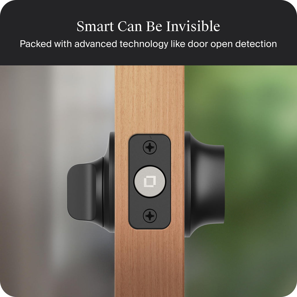Level Lock Pro - World’s Smallest, Most Innovative Smart Lock (Matte Black)