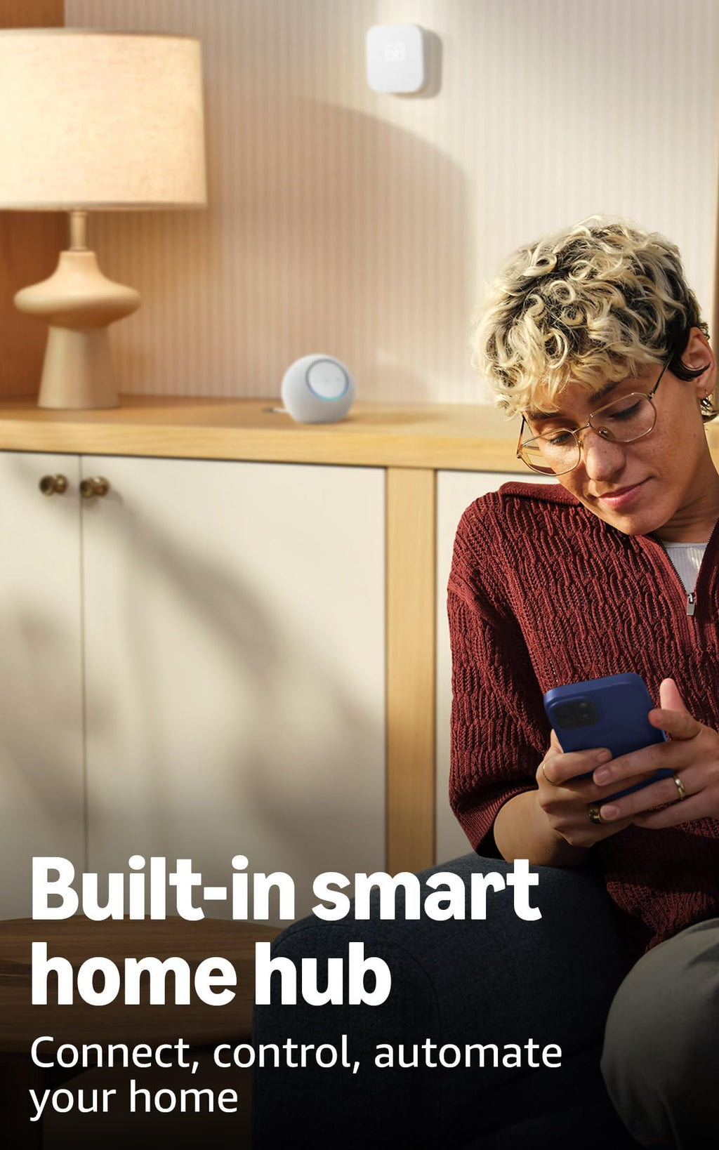 Amazon Echo Dot Max (newest model), Alexa speaker with room-filling sound and nearly 2x bass, Great for living rooms and medium-sized spaces, Designed for Alexa+, Graphite