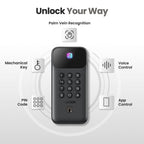 Veno Go, Palm Vein Keyless Entry Smart Lock, 7-Month Battery