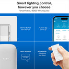 Lutron Caseta Diva Smart Dimmer Starter Kit; Dimmer, Hub, Remote, & More