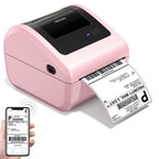Bluetooth Shipping Label Printer with 750 Pcs Labels