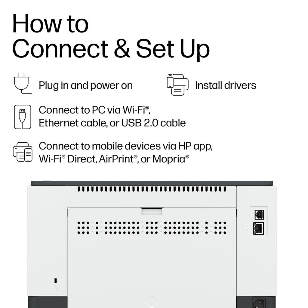 HP LaserJet M214dw Wireless Printer