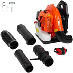 VEVOR 79cc Backpack Blower 2 Cycle Gas Powered Leaf Blower