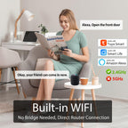 Front Door Lock with Camera, Video Doorbell Smart Deadbolt