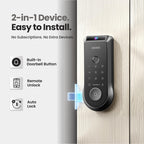 Veno Smart Lock, Palm Vein Keyless Entry, Single Battery