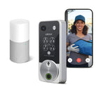 Lockly Vision Zeno Smart Lock with Video Doorbell Camera / Apple Home Key