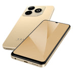 BLU Bold K12 | 2025 | Unlocked | 6.8” HD+ 120Hz Infinity Display | 50MP Main + 8MP Selfie Cameras | 128GB Internal Storage | US Version | US Warranty | Champagne Gold