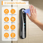 EIYSIE WiFi Smart Lock with Camera Video Doorbell, 8-in-1 Keyless Deadbolt