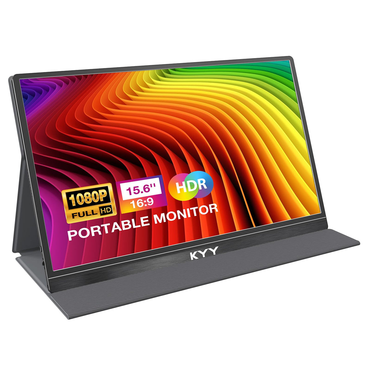 KYY 15.6" Laptop Screen Extender, 1080P FHD IPS Portable Monitor