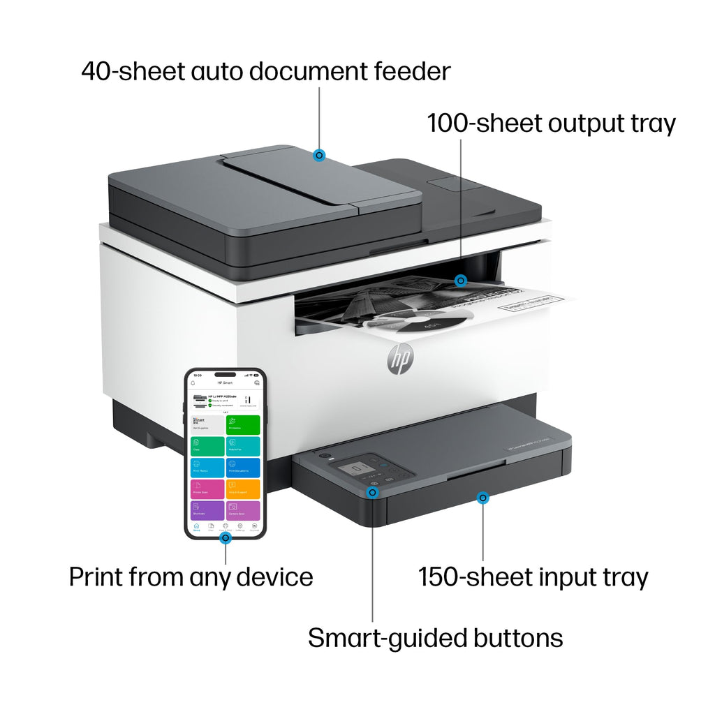 HP LaserJet MFP M235sdw | Monochrome | Laser Printer | All-in-One | Duplex