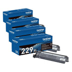 Brother Genuine TN2294PK Standard Yield 4-Pack Printer Toner Cartridges - Black, Cyan, Magenta, Yellow Toner Multipack
