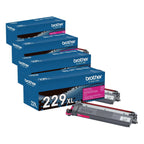 Brother Genuine TN2294PK Standard Yield 4-Pack Printer Toner Cartridges - Black, Cyan, Magenta, Yellow Toner Multipack