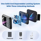 ONNAIS Keyless RV Door Lock - Fits Most Trailers & 5th Wheels