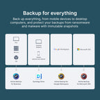 Synology DS225+ Private Cloud Media Server - Stream, Back Up Photos & Share Files, Intel CPU for Hardware Transcoding (2-Bay Diskless NAS)