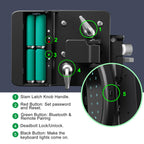 RV Door Lock Replacement, All-Metal Smart Keyless Entry Camper Door Lock