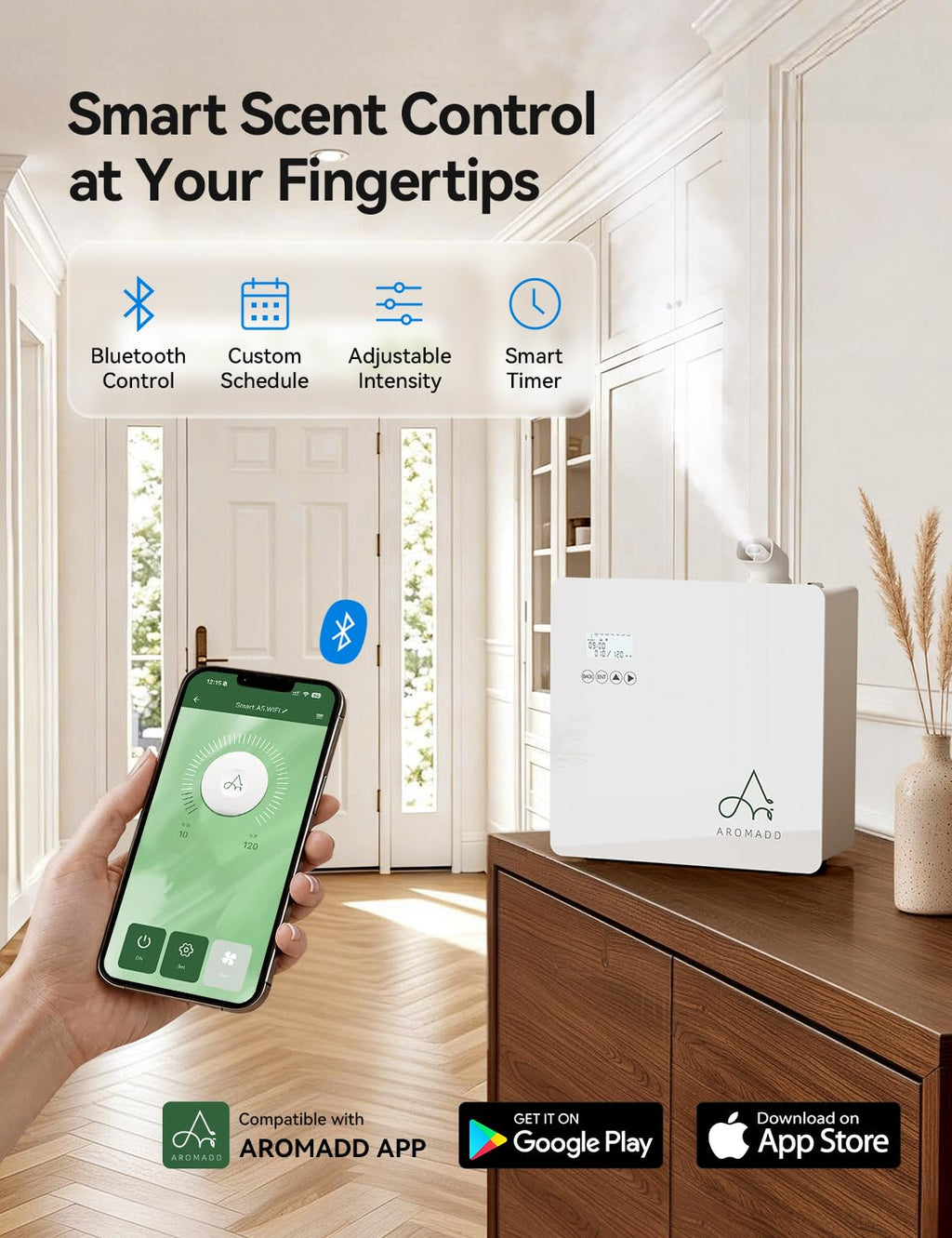 3500 Sq.Ft Smart Scent Diffuser - HVAC System