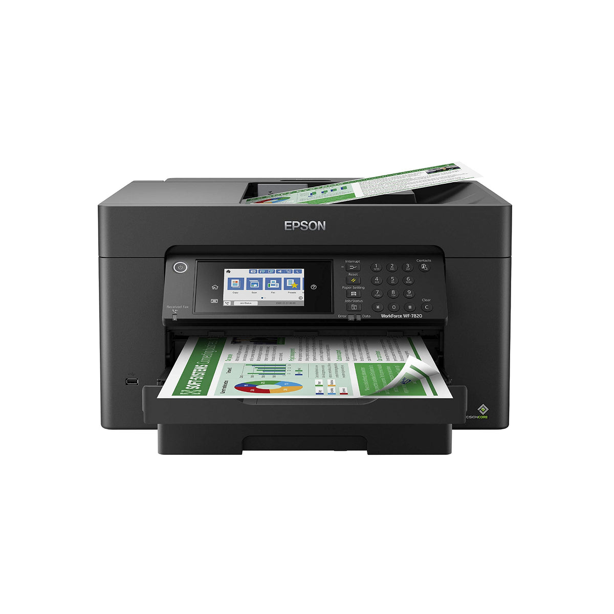 Epson WorkForce Pro WF-7840 Wireless All-in-One Wide-Format Inkjet Printer