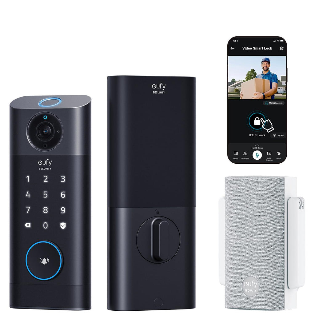 eufy Security Video Smart Lock E330, Fingerprint Keyless Entry Door Lock