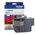 Brother Genuine LC402XL 3PK 3 Pack of High Yield Cyan, Magenta and Yellow Ink Cartridges, Black