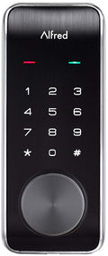 Alfred Touchscreen Keypad Pin + Key Entry Smart Door Lock Combo with Wi-Fi Connect Bridge & Key (DB2W-B-GL)