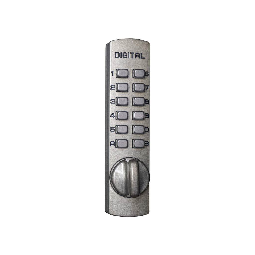 Lockey C150 C Series Keyless Entry Sliding Door Mechanical Deadbolt - Satin Nickel