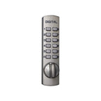 Lockey C150 C Series Keyless Entry Sliding Door Mechanical Deadbolt - Satin Nickel