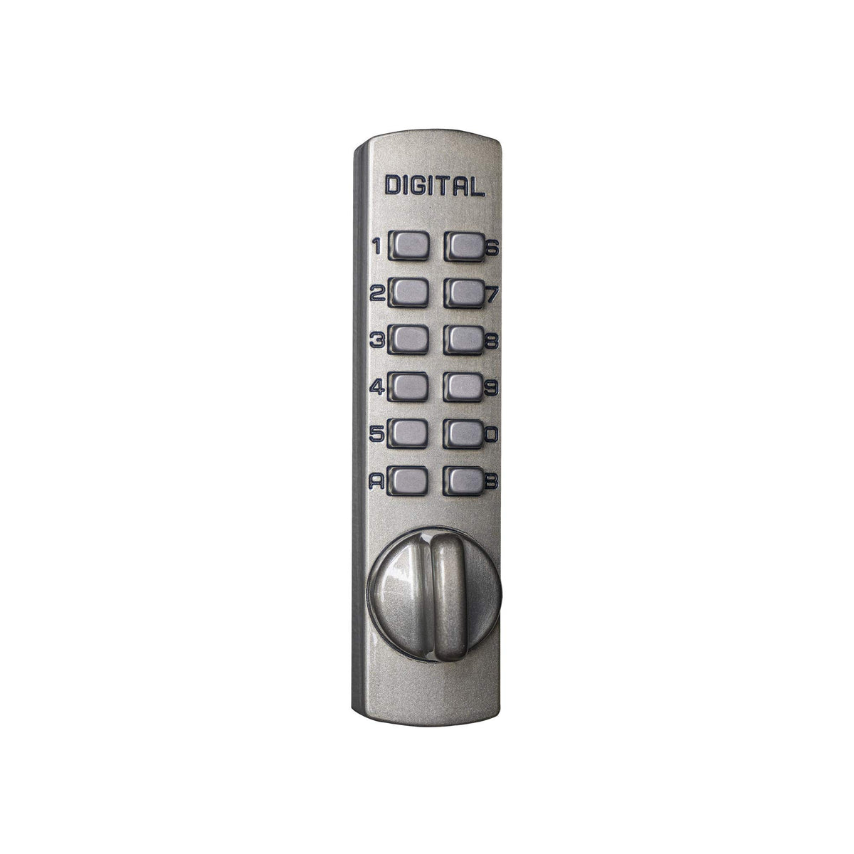 Lockey C150 C Series Keyless Entry Sliding Door Mechanical Deadbolt - Satin Nickel