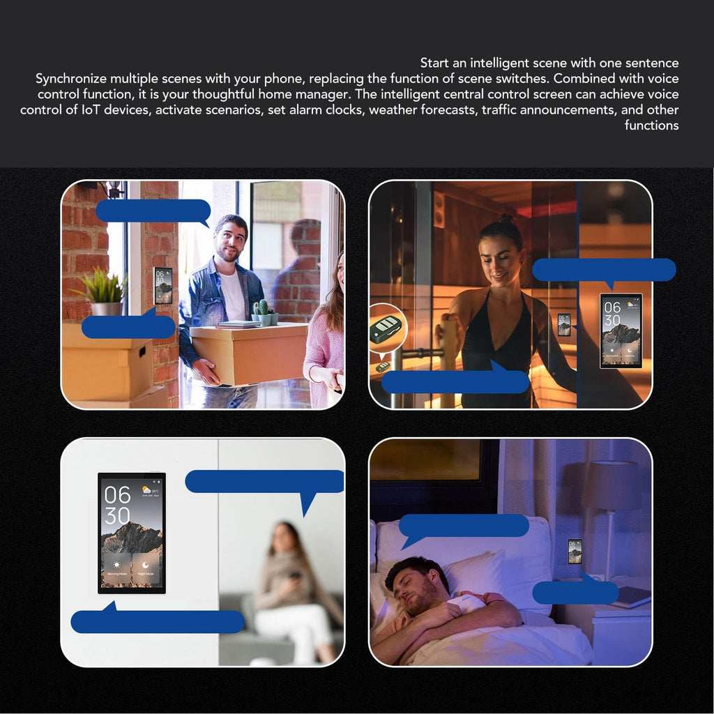 Smart Home Control Panel, 5 Inch Touch Screen Zigbee