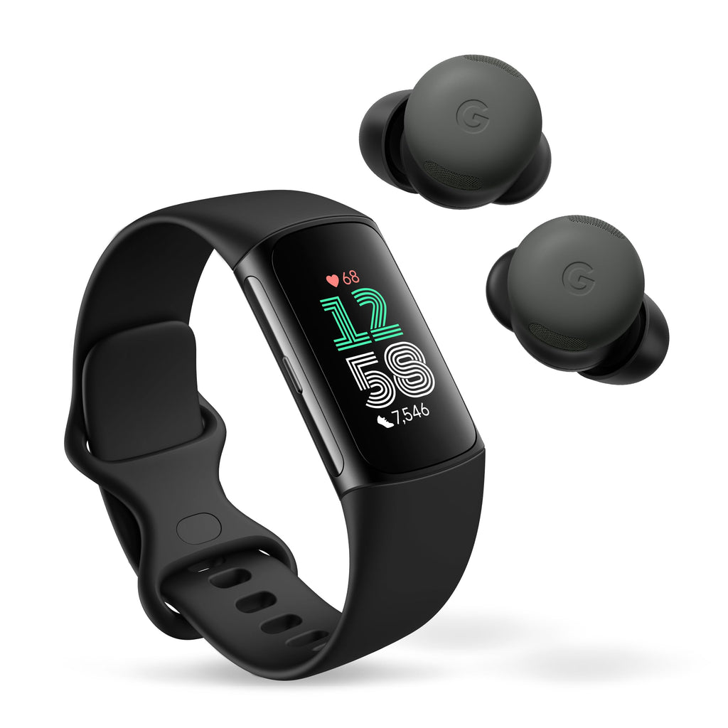 Google Fitbit Charge 6 - Fitness Tracker - Obsidian/Black