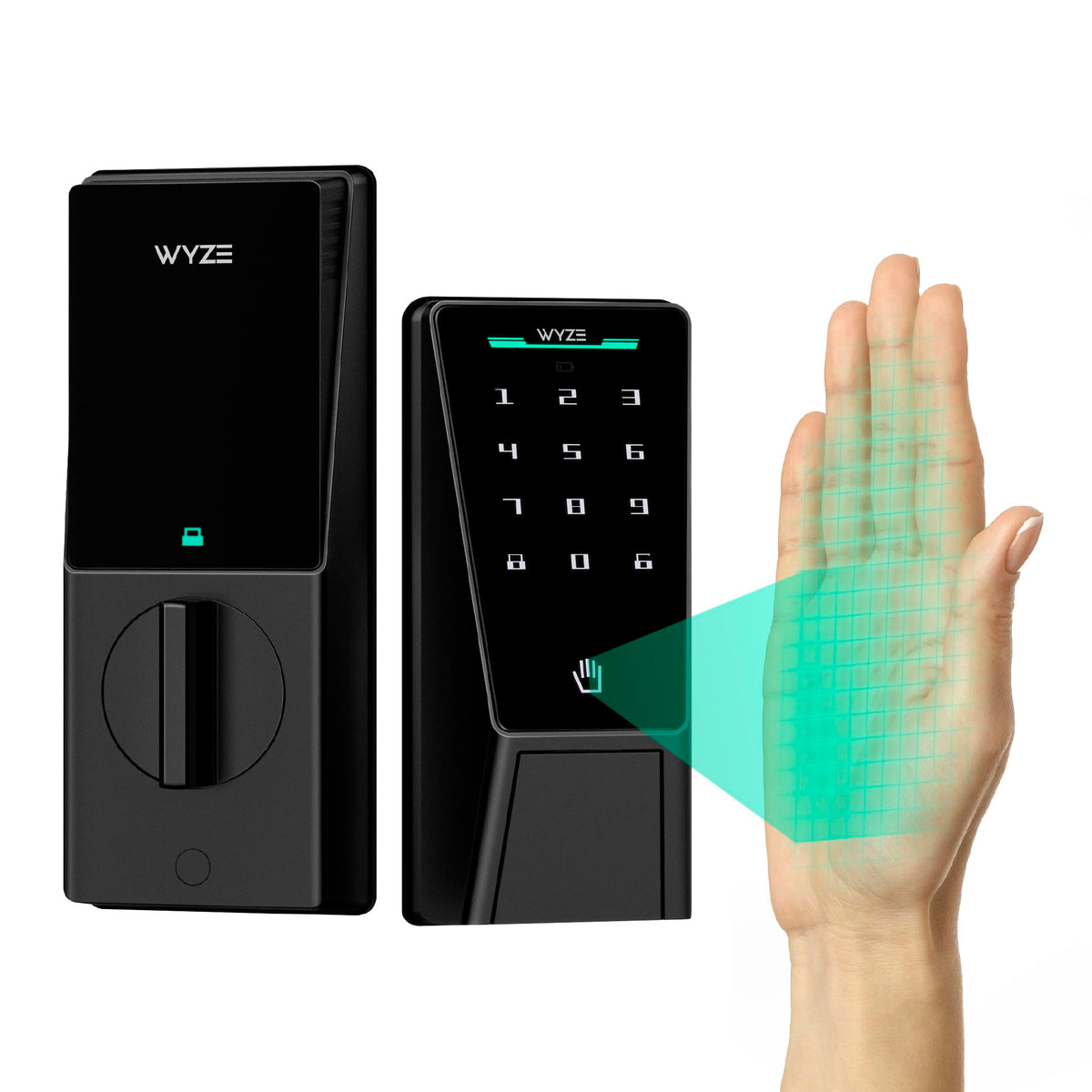 WYZE Palm Lock, Smart Door Lock with Palm Vein Recognition