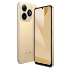 BLU Bold K12 | 2025 | Unlocked | 6.8” HD+ 120Hz Infinity Display | 50MP Main + 8MP Selfie Cameras | 128GB Internal Storage | US Version | US Warranty | Champagne Gold