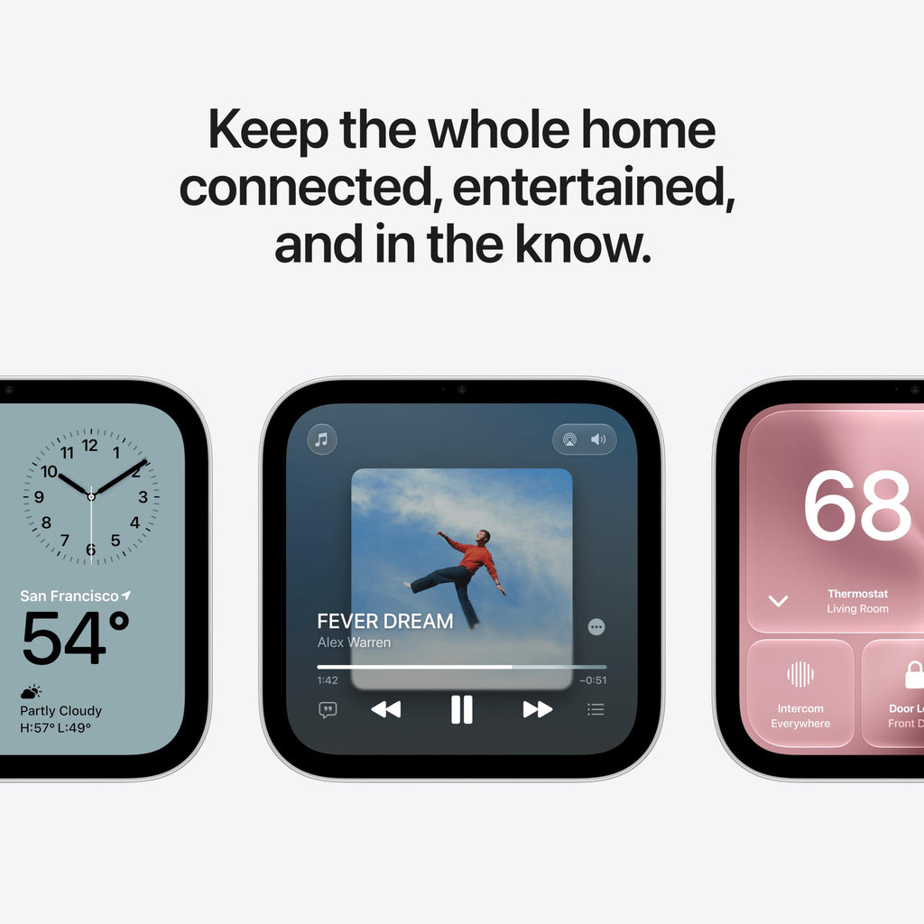 Apple HomeView (Wall Mounted) - Space Gray. Wall mount sold separately.