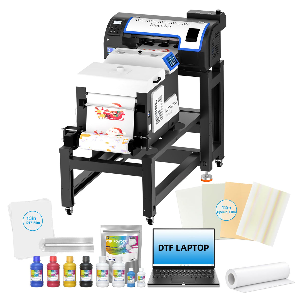 Lancelot M1630 Pro DTF Printer Bundle with Auto Maintenance