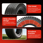 23x10.50-12 Lawn Mower Tires, 4 Ply Tubeless, Set of 2