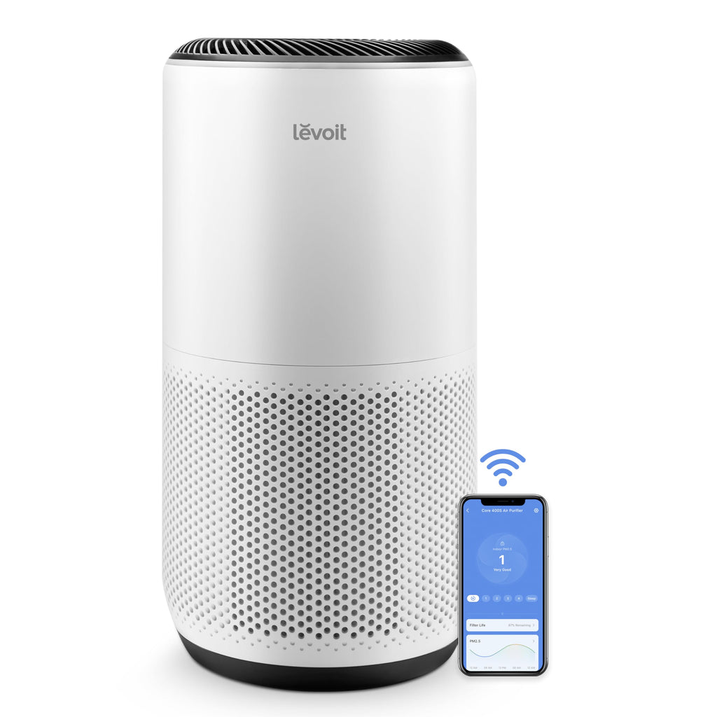 LEVOIT Smart Air Purifiers for Home Large Room Up to 1718 Ft² Core 400S-P