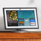 Echo Show 15 (2024 release) with Amazon Premium Adjustable Stand