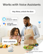 Philips Smart Deadbolt Lock with 2 Lever Handle, Keypad Front Door Lock Set