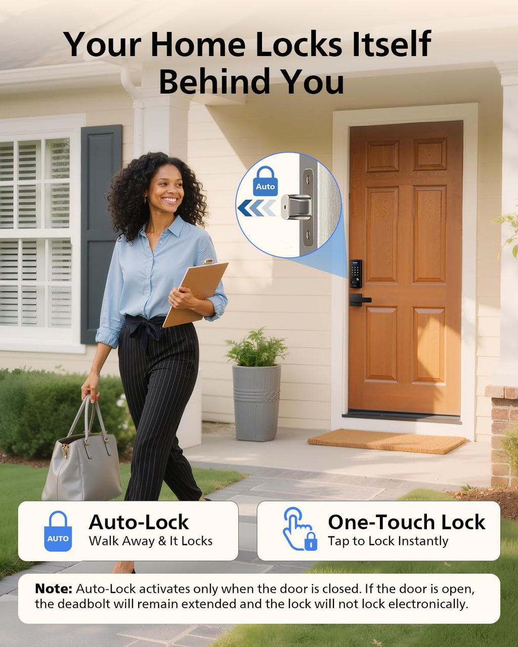 Philips Wi-Fi Smart Door Lock, Fingerprint Door Lock