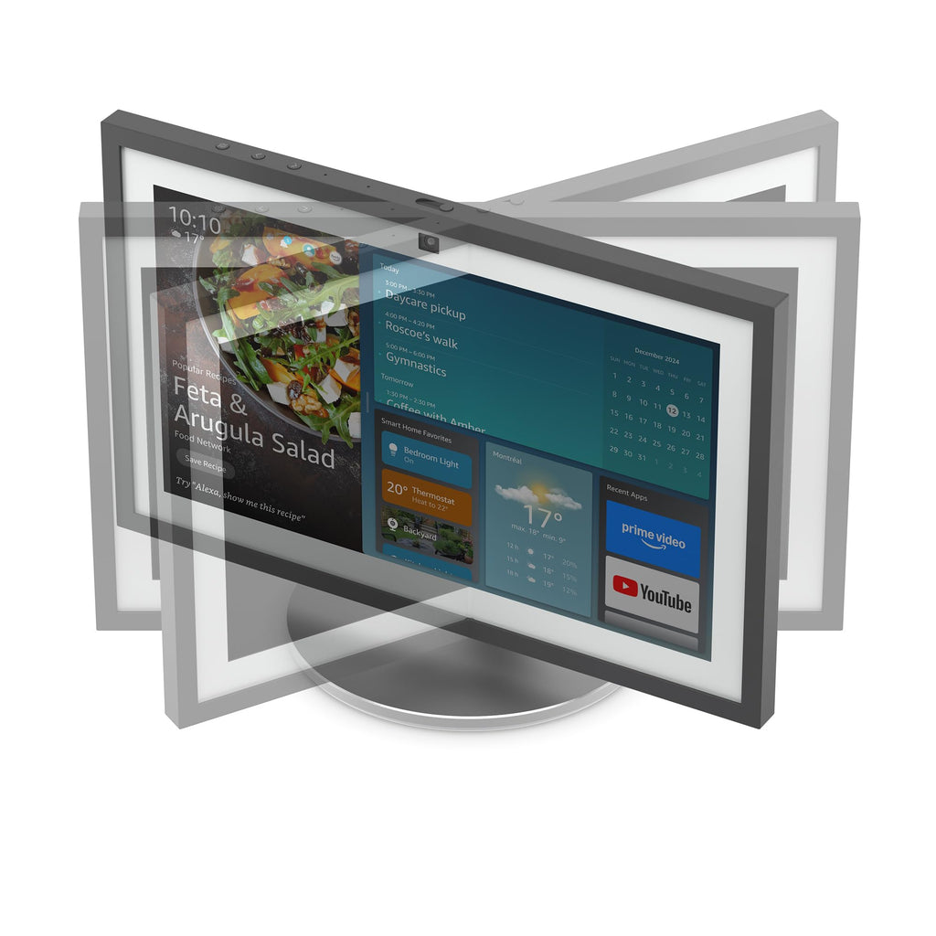 Echo Show 15 (2024 release) with Amazon Premium Adjustable Stand