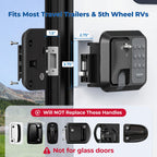 ONNAIS Keyless RV Door Lock - Fits Most Trailers & 5th Wheels