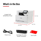 Canon Color imageCLASS MF662Cdw - Wireless Duplex Laser Printer with Copier, Scanner, 3 Year Limited Warranty, 26 PPM
