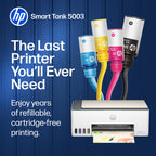 HP Smart Tank 5003 Ink Tank Printer | 3 Years of Ink Included | All-in-One