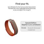 Google Fitbit Air Special Edition Stephen Curry - Screenless Tracker - Rye